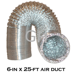 China Three layer Aluminum flexible air ducts for Greenhouse supplier