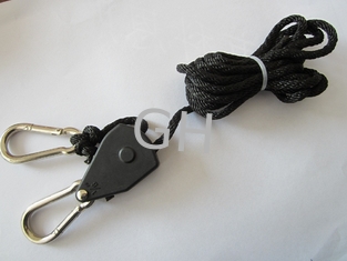 China Rope Ratchet light hanger for hydroponic  supplier