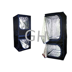 China New Hydroponics Twin Grow Tent for Plant Indoor Growth with Lightproof and Waterproof supplier