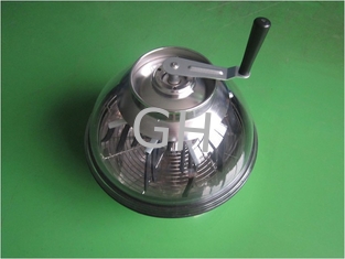 China 16 inch hydroponics clear hand-driven &amp; motor-driven bowl leaf trimmer for garden supplier