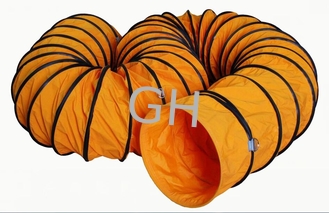 China 32 Inch OEM Heat Fire Resistant PVC Air Blower Pipe Ventilation Flexible Ducting Hose with Carry Bag supplier