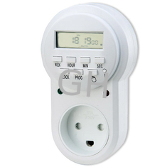 China New Denmark 7 Day Programmable Digital Timer Switch Light Timers Plug Socket Timer with Rainproof Cover supplier