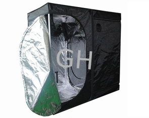 China Black Mylar cannabis Indoor grow tent for hydroponic and floriculture 140x140x200cm supplier