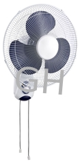 China Household 16” 3PP Blade Electric Wall Fan With 3 Speed Control For Hydroponics Greenhouse supplier
