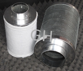 China Aluminum Flange Activated Carbon Air Filter , Grow Tent Odor Control supplier