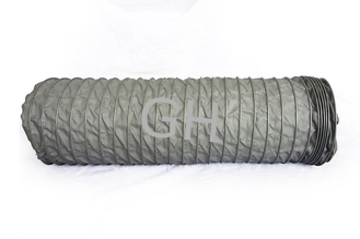 China 8” High-temperature Resistant And High Pressure Nylon Canvas Flexible Ventilation Duct supplier