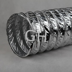 China Durable Non-alloy Acid And Alkali-resistance Two Layer Aluminum Flexible Ducts Hose For HVAC supplier